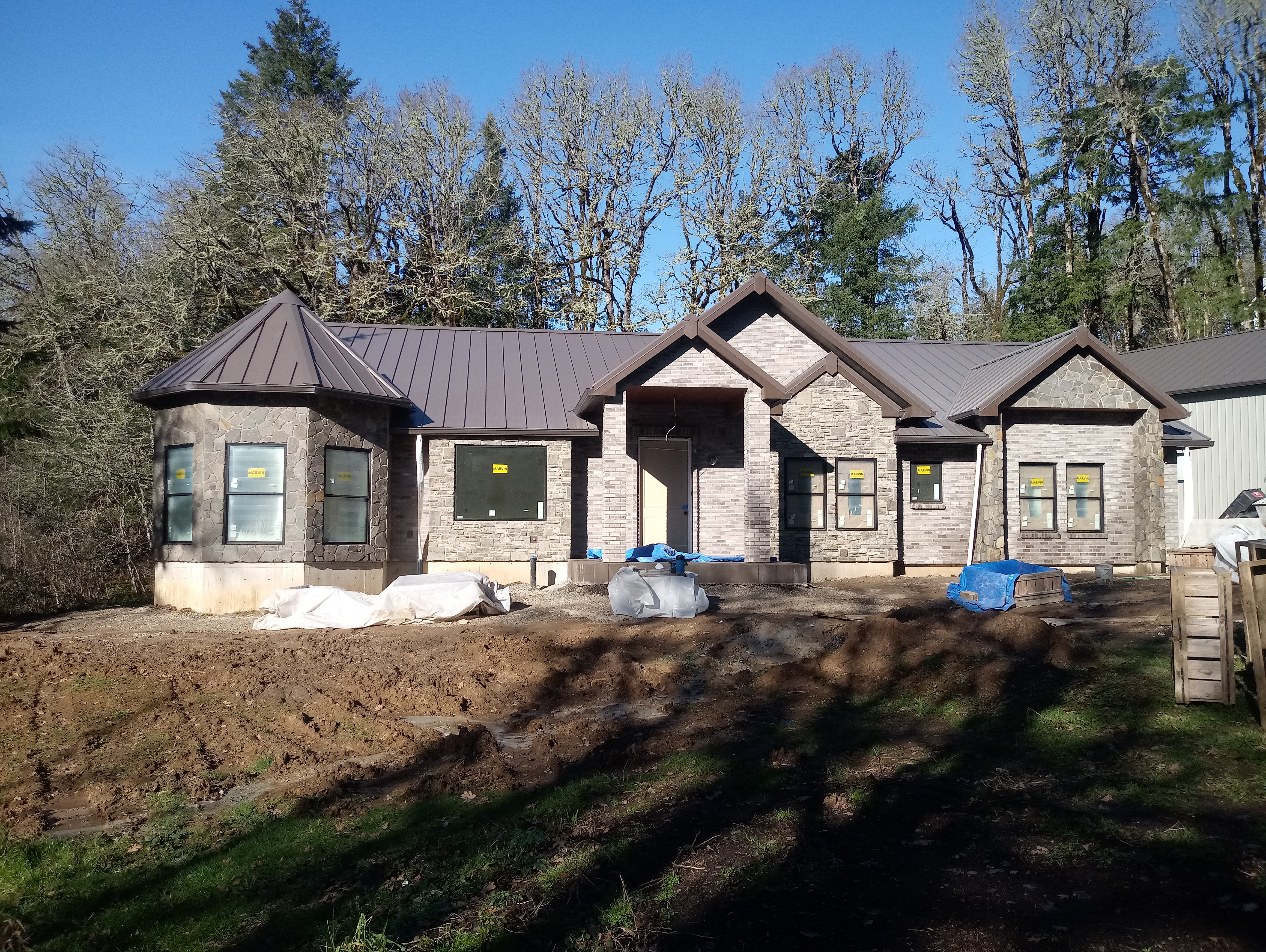 Stone and brick veneer In newberg oregon 