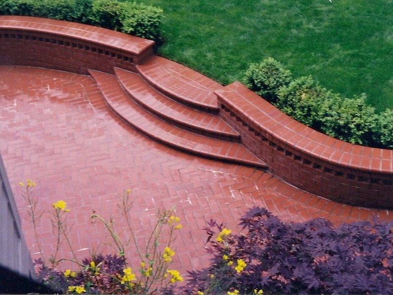 custom brick patio in west linn oregon 
