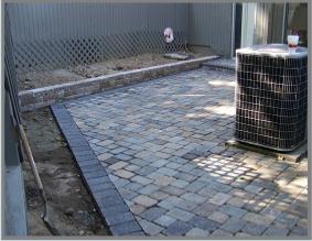 brick paver patio
