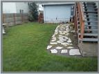 stone walkway removal