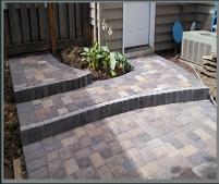 sand set paver patios 